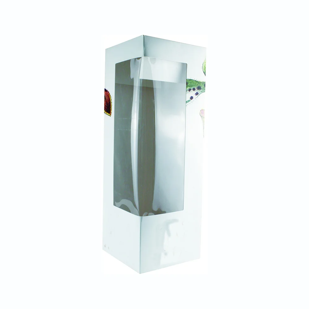 Custom Small clear Plant Packaging Plastic window box rectangle box