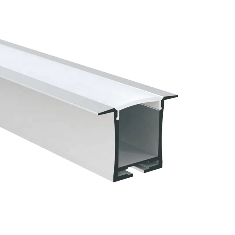 Customized Aluminium Oval Tube Clothes Poles Hanger Rod For Wardrobe Light Strip Housing Extrusion LED Aluminum Profile