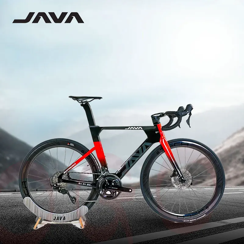 Java SUPREMA 24 S 700c полный углеродный дорожный велосипед дисковый тормоз скрытые кабели 105 группы 24-скоростной гравийный