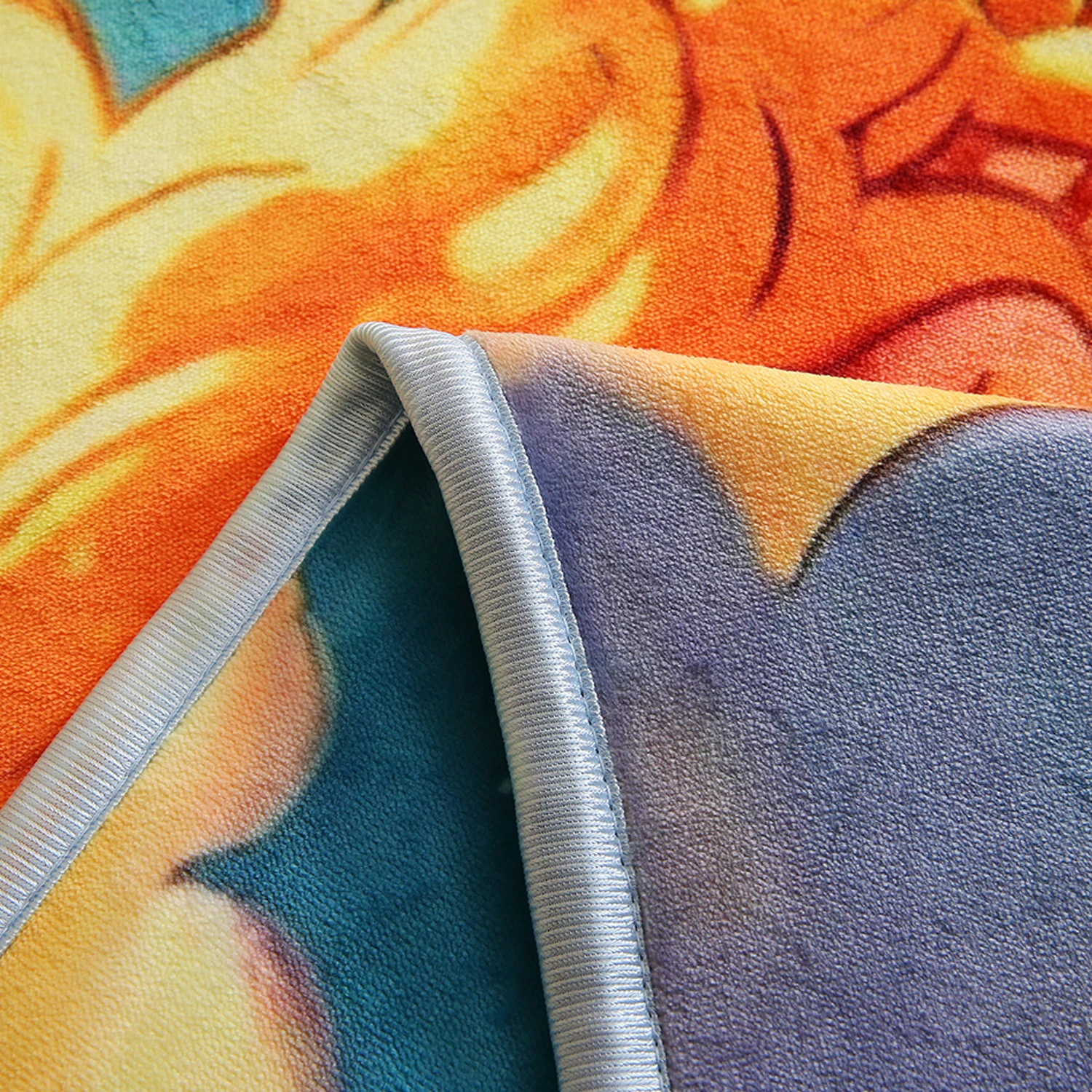 Blanket 2 Ply Super Soft Fleece anime Baby Blanket 3D Printing Blanket For Newborn Toddle Kids