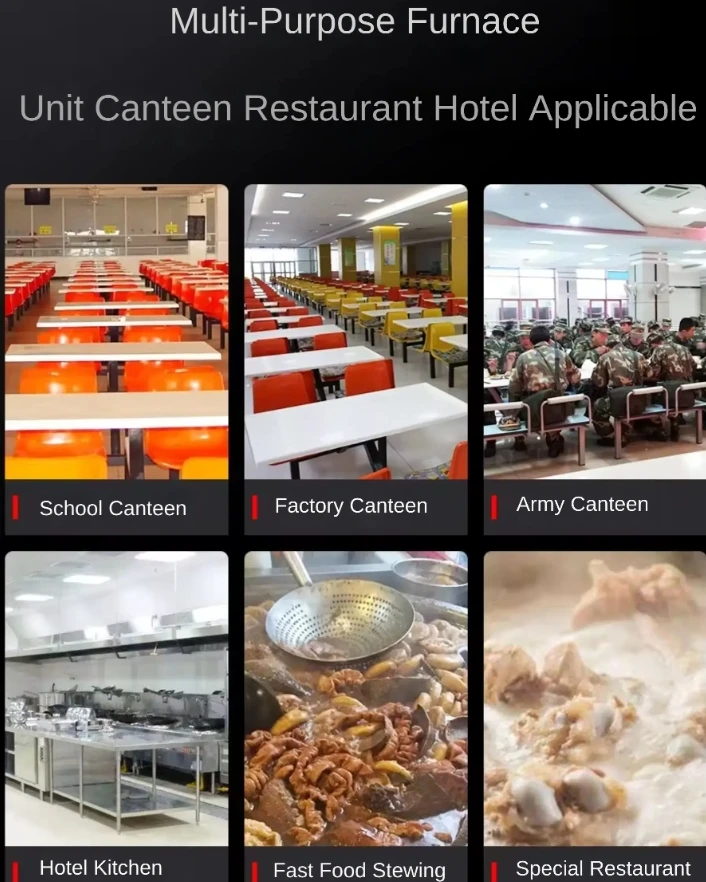 Wholesale price commercial stove kitchen 15kw Slip control Commercial electromagnetic big cooker