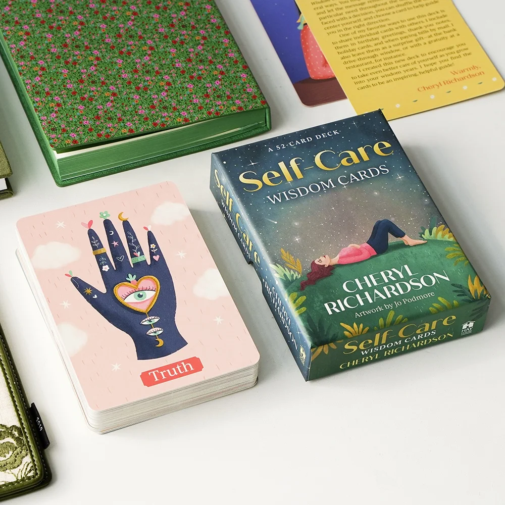 Wholesale The Newest Arrival Decorative Material Paper Self Care Collection Wisdom Gift Cards