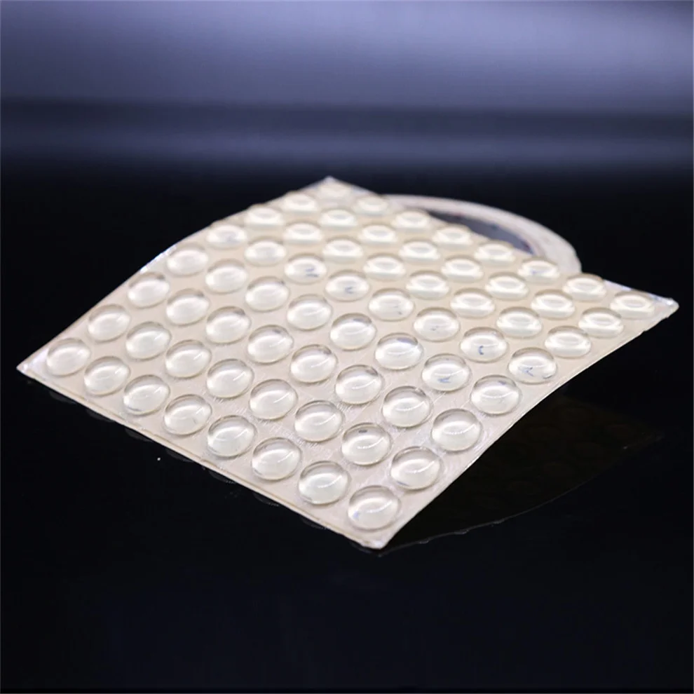 Wholesale Self Adhesive Protective Bumper Keyboard Feet Non Slip Clear Rubber Silicone Bumpon