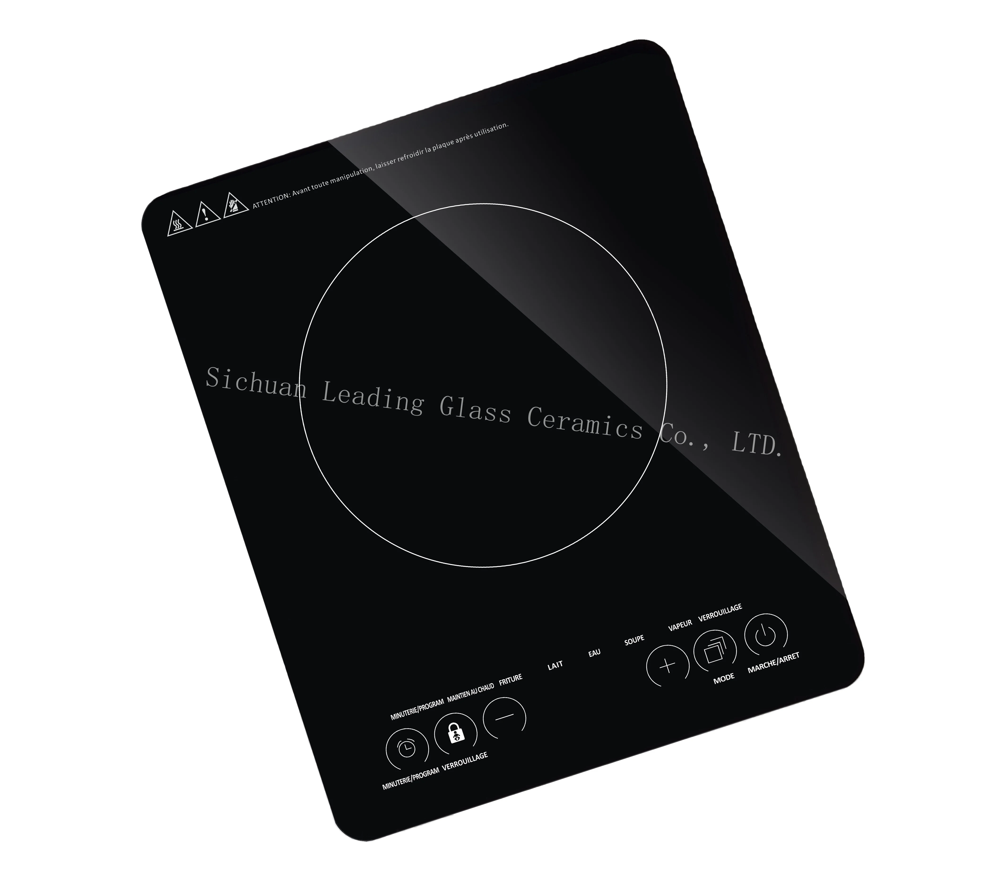 Induction Cookers Cooktop Spare Parts Square Infrared Cooker CKD Hot Sale Multifunction Ceramic Glass Crystal Panel SKD OEM