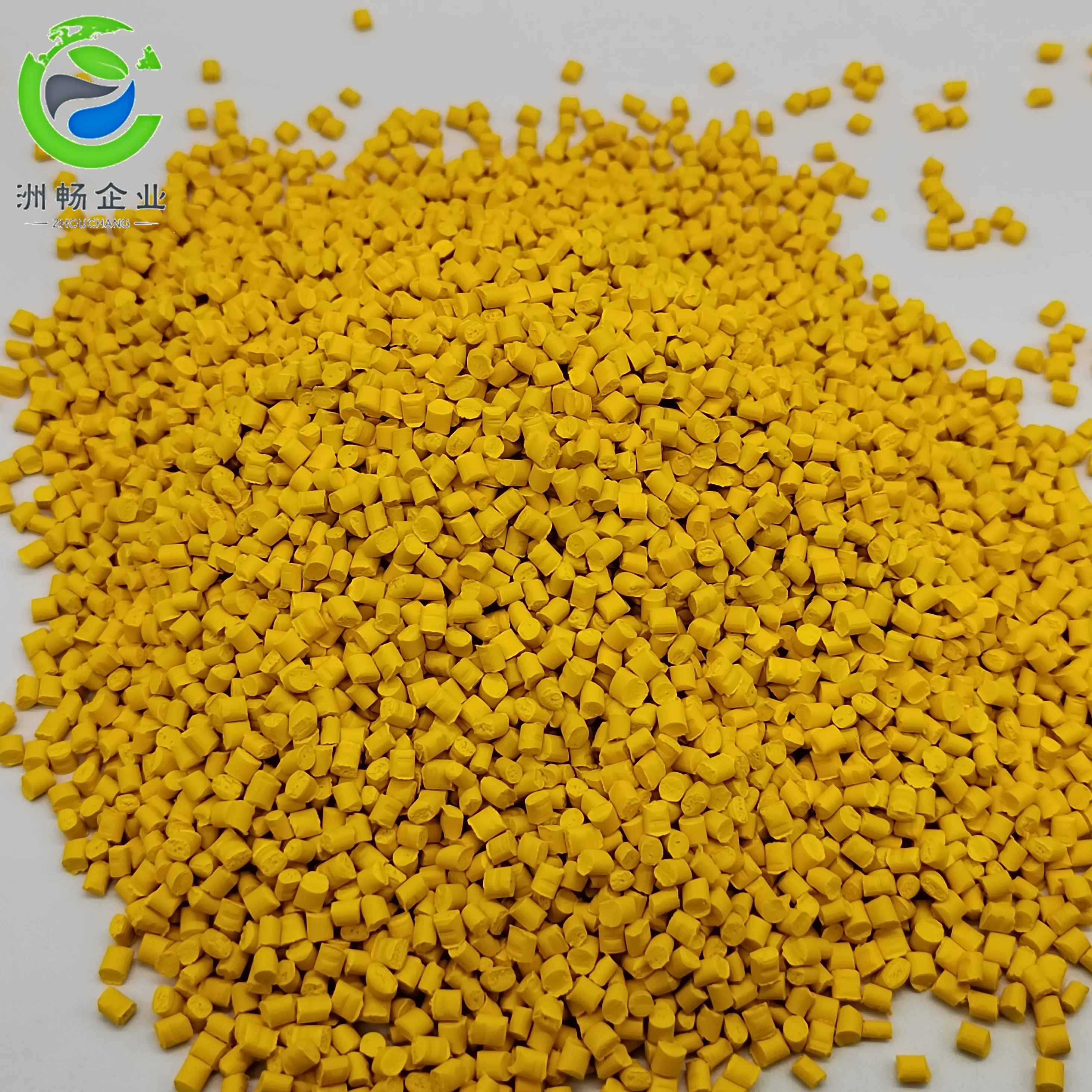 Finishing Plastic Granules Pp yellow Non-Woven Fabric Color Masterbatch Spinning Color Masterbatch