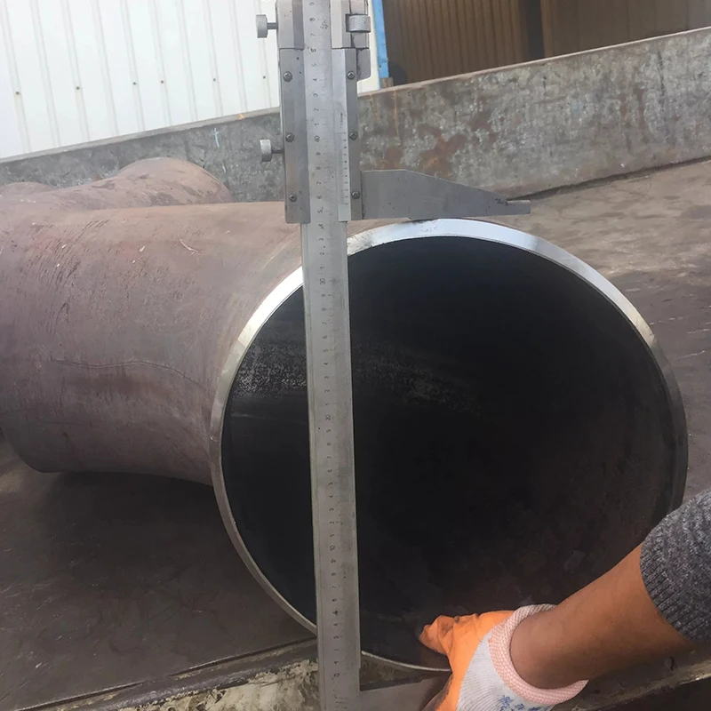 ASTM A234 Sch40 Sch80 90 Degree Carbon Steel Back Butt Welded Pipe Fittings Stainless Steel Reducer