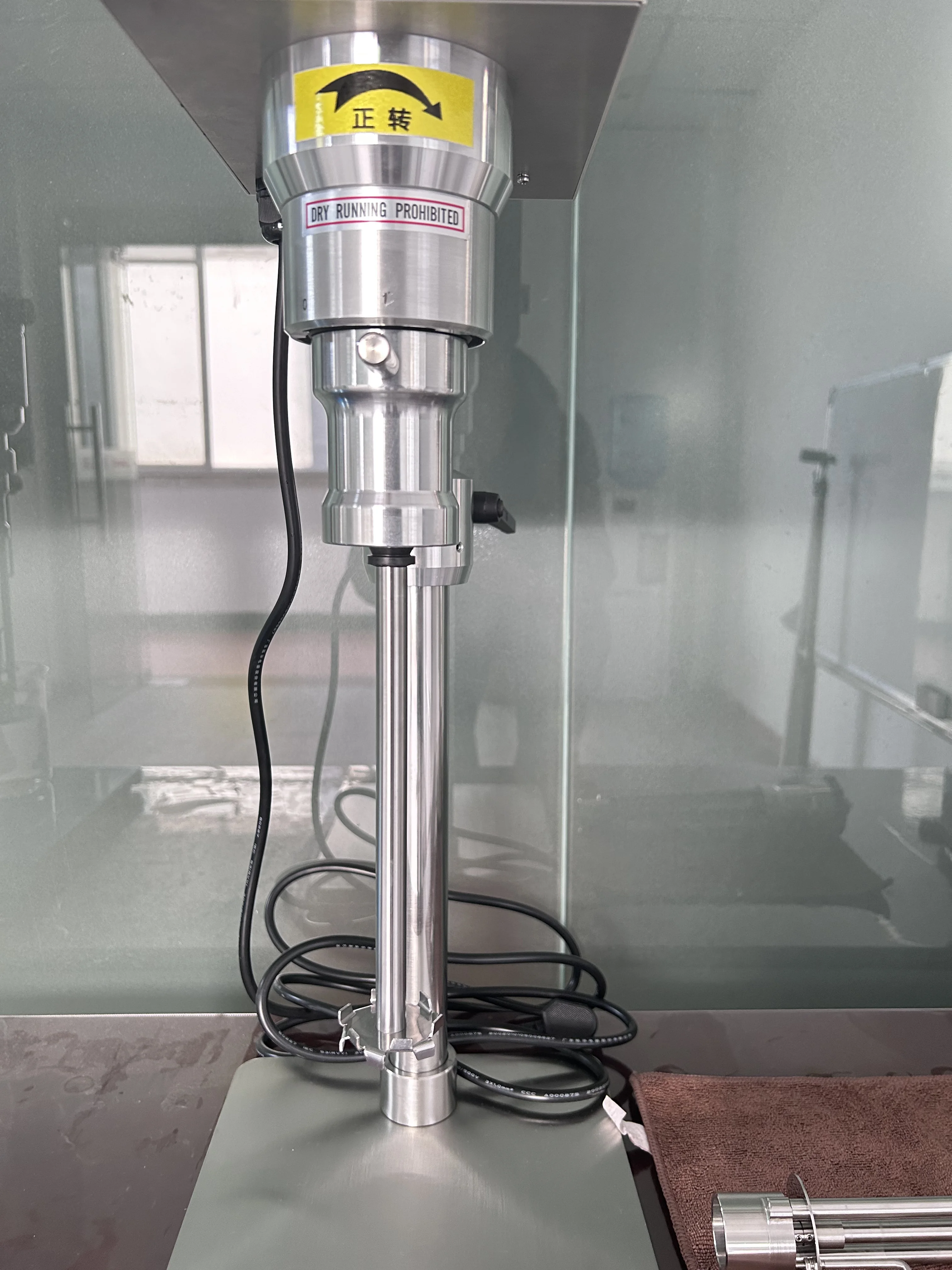 Lab Scale Cosmetic Cream Lotion Gel Sunscreen Making Machine Homogenizing Emulsifier Mixer High Shear Disperser