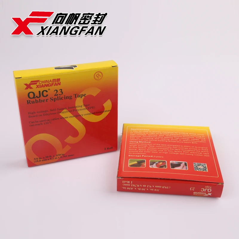 PIB/EPR 3m high voltage self adhesive double sided  customer request black 10kv rubber butyl tape