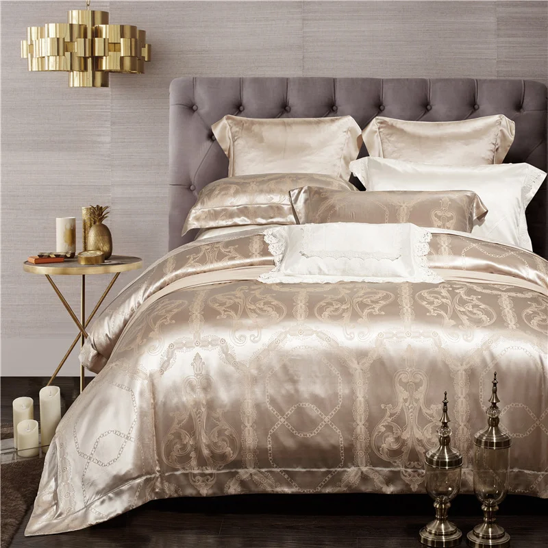 queen size 100% silk linen chinese silk bedding set,silk home textile,silk bed linen