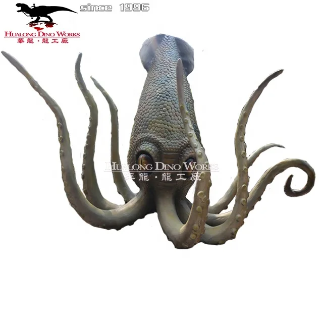 Deep Sea Octopus And Sea Marine Animals