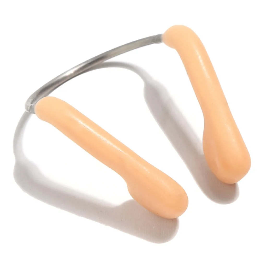 ZLF Soft swimming nose clip unisex durable waterproof swimming accessories metal latex training nose clip NP-1