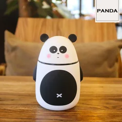 DS Portable Cute Cartoon Animal Insulation Glass Thermos Office Home Vacuum Thermos Bottle And Insulation Thermos Cups With Lid