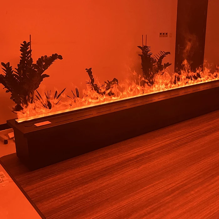 3D Atomization Fireplace Decoration  Fireplace Heater Simulation Flame Humidifier Water Vapor Electric Fireplace