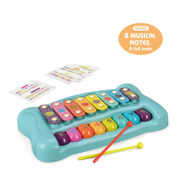 New Arrival Early Educational Piano Toddler Organ Little Xylophone with Keyboard Musical Instrument Toys for Kids