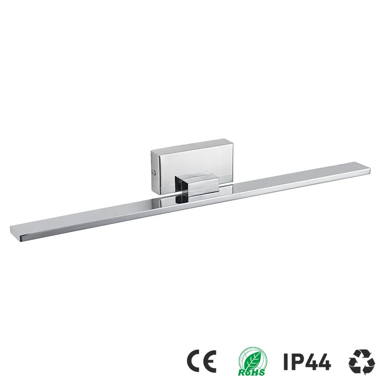 
Bathroom lighting polished chrome ip44 waterproof 8w mirrored lamp led mirror light wall lamp indoor led wall home lighting 