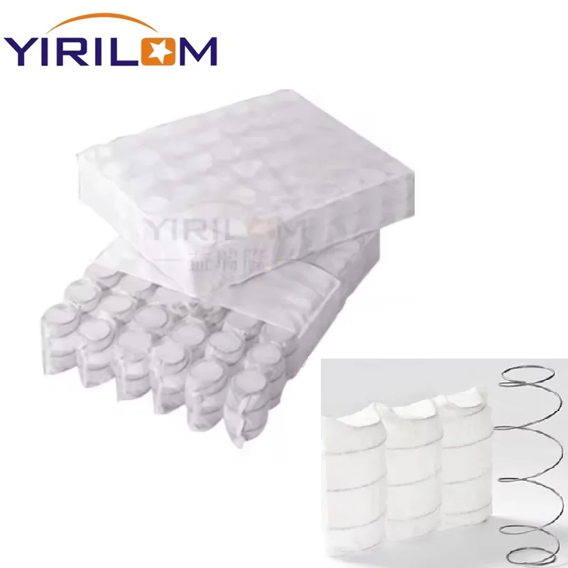 Cheap Price Free Sample Sofa Spring Manufacturer 1.8mm 2.0mm Metal Pocket Spring For Sofa Cushion