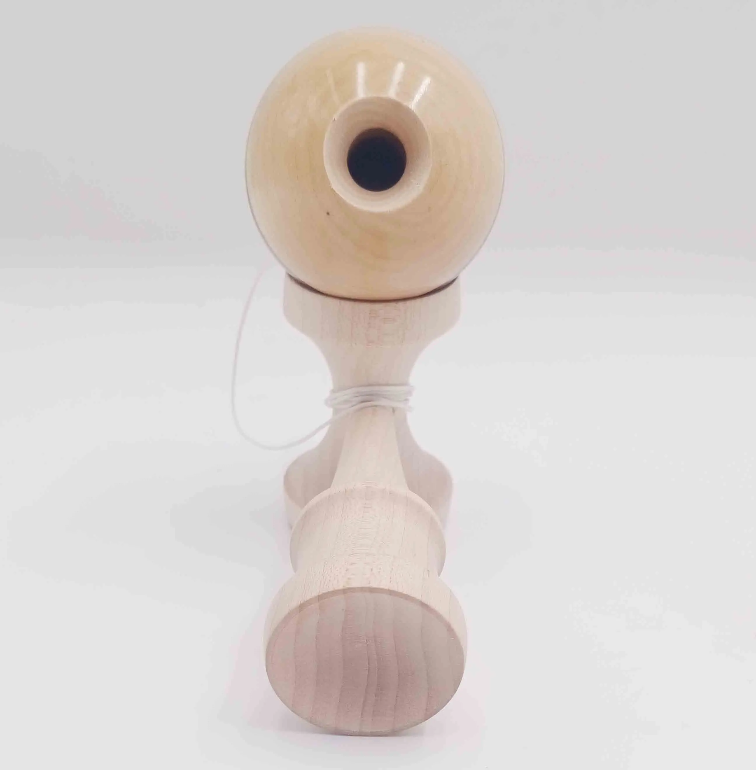 New shape maple wood kendama toy with walnut stripe