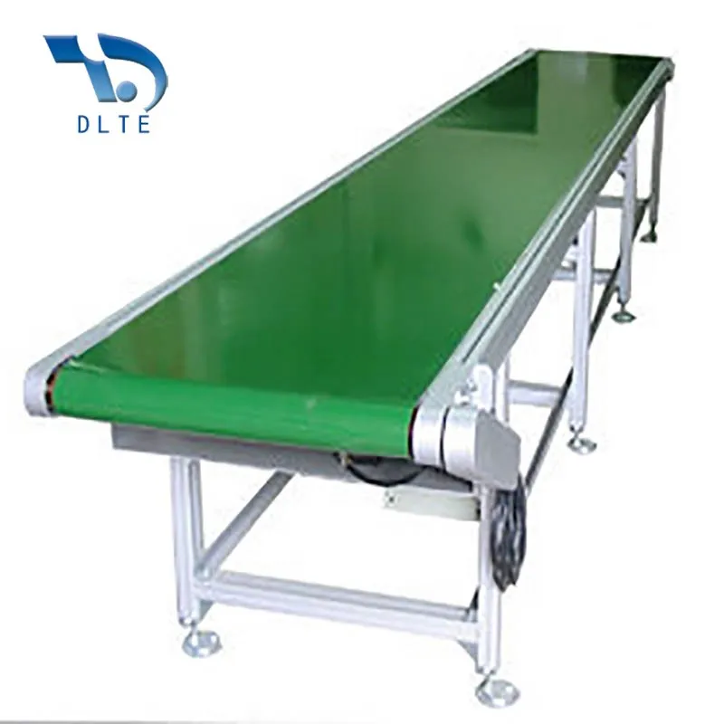 rubber conveyor belt straight running line conveyor system