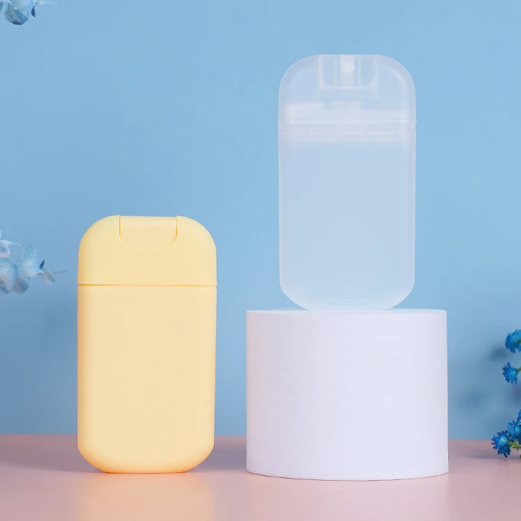 Новый дезинфицирующее средство для рук 20 мл 30 мл 50 мл u-образная форма портативный без уплотнения карман кредитной карты плоский мини-распылитель духи