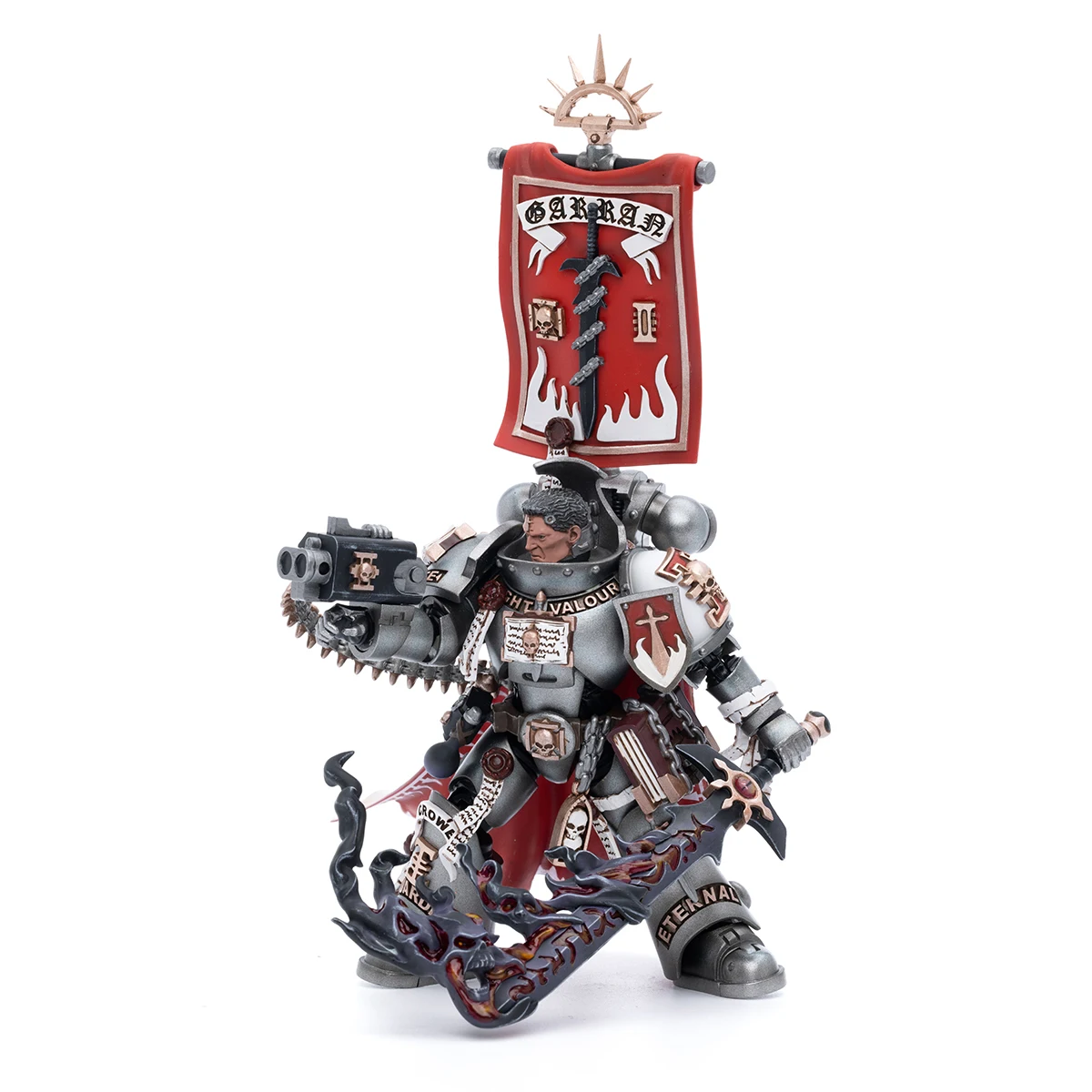 JoyToy Warhammer-40000 Grey Knights Castellan Crowes Model Anime Action Figure
