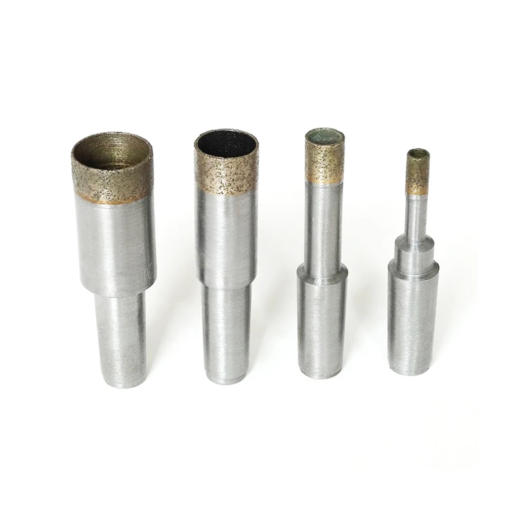 6mm Portable Diamond Core Glass Ceramic Tile Drill Bit Sintered Set Shell For Glass Drilling Granite Processing