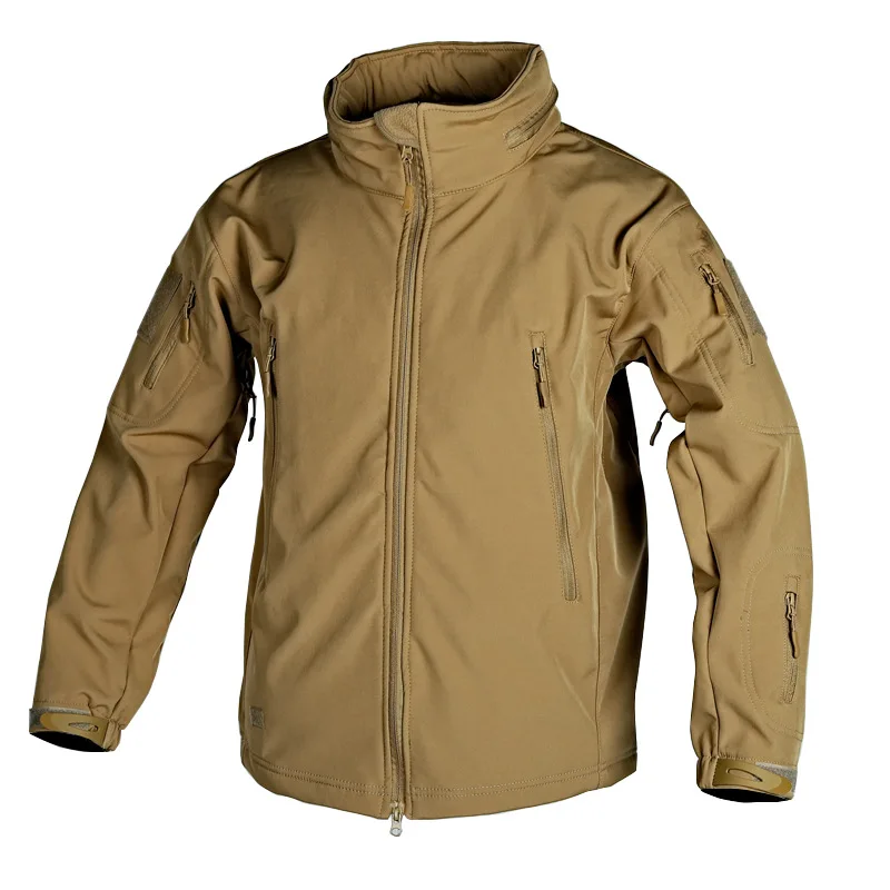 2024 Camouflage M65 Soft Shell Sharkskin Hiking Hunting Tactical Uniform Jacket