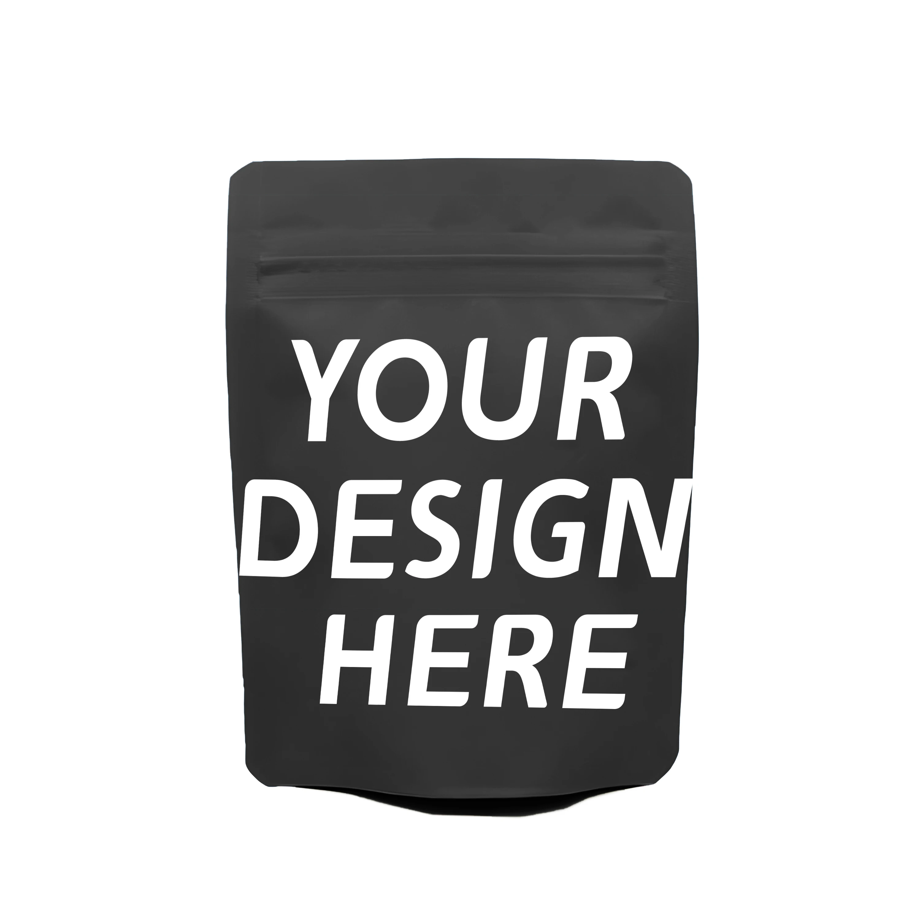 Custom Printed 3.5g Baggies Aluminum Foil Smell Proof Candy Plastic Packaging Mylar Zipper Bags