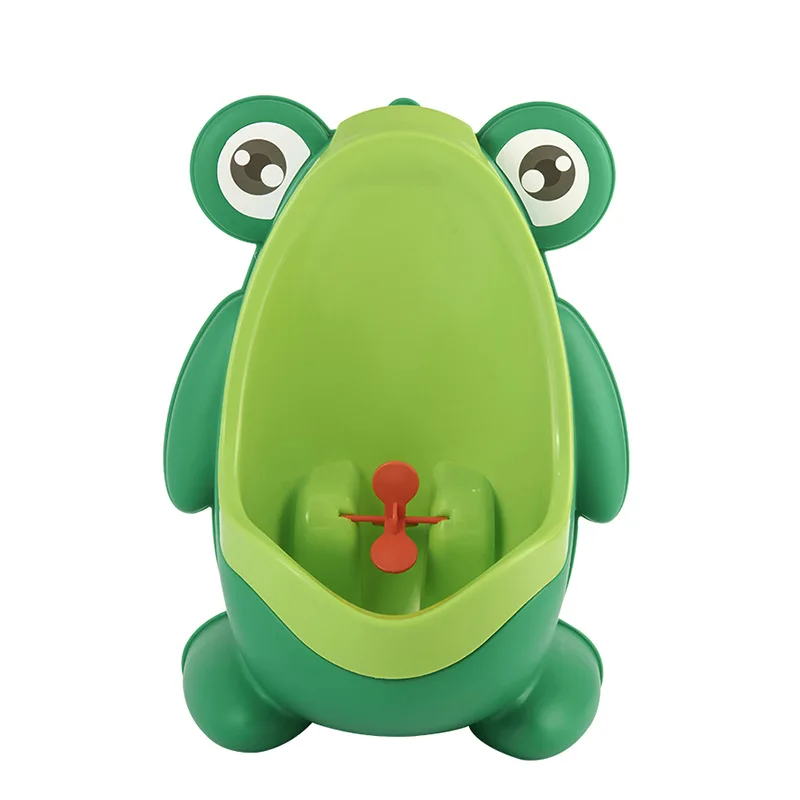 Cute Frog Baby Boy Potty Toilet Urinal Kids Travel Potty Training Frog Children Stand Vertical Pee Infant Toddler Wall-Mounted