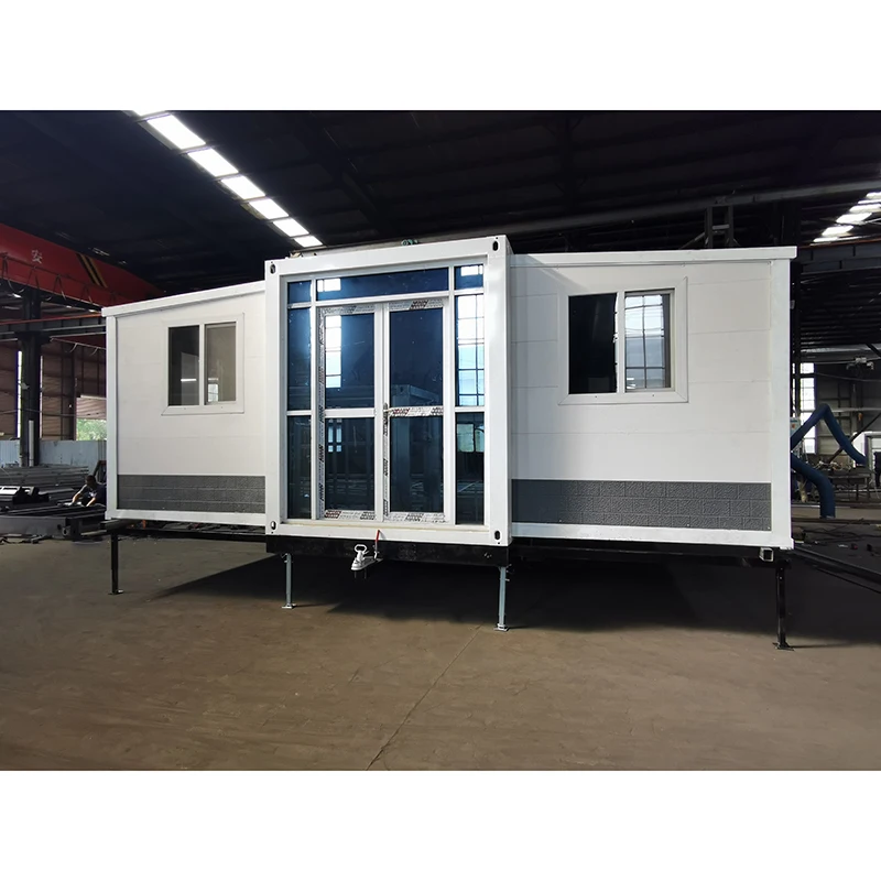 Shipping Tiny Home Luxury 2 Beds Room Prefabricated Trailer Houses Modular Flexible Home Portable Expandable Container House