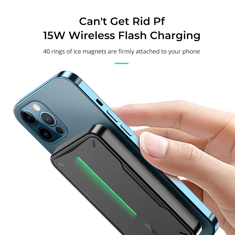 Magnetic  Power Bank Wireless Portable Charger Magnetic Fast 5000MAH USB C PowerBank