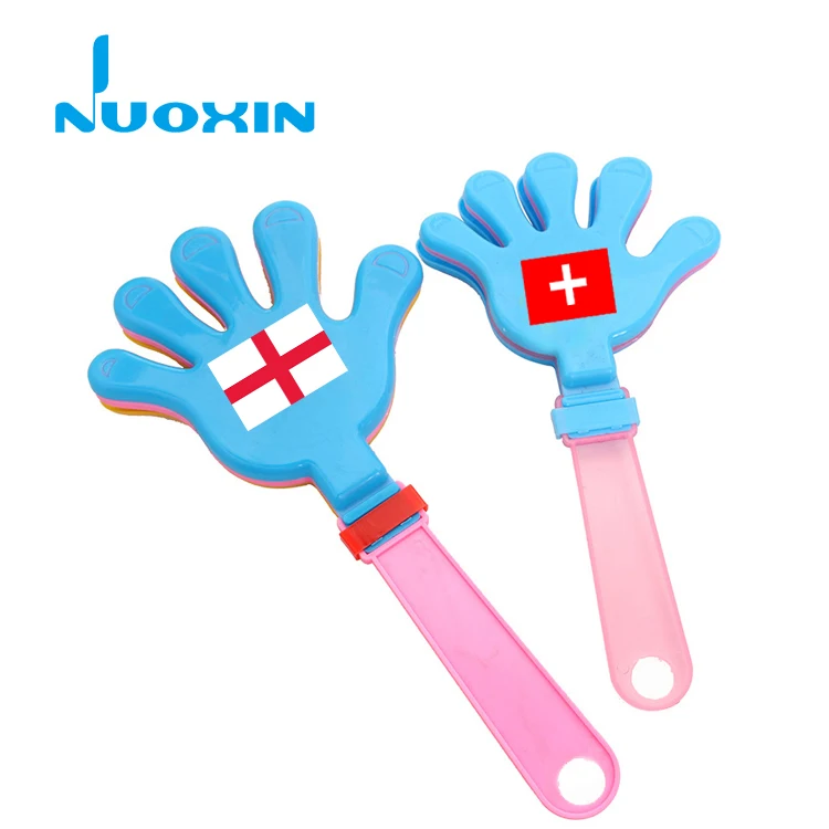 
custom 2020 european national flag logo gifs fans clap hand clapper noisemaker 