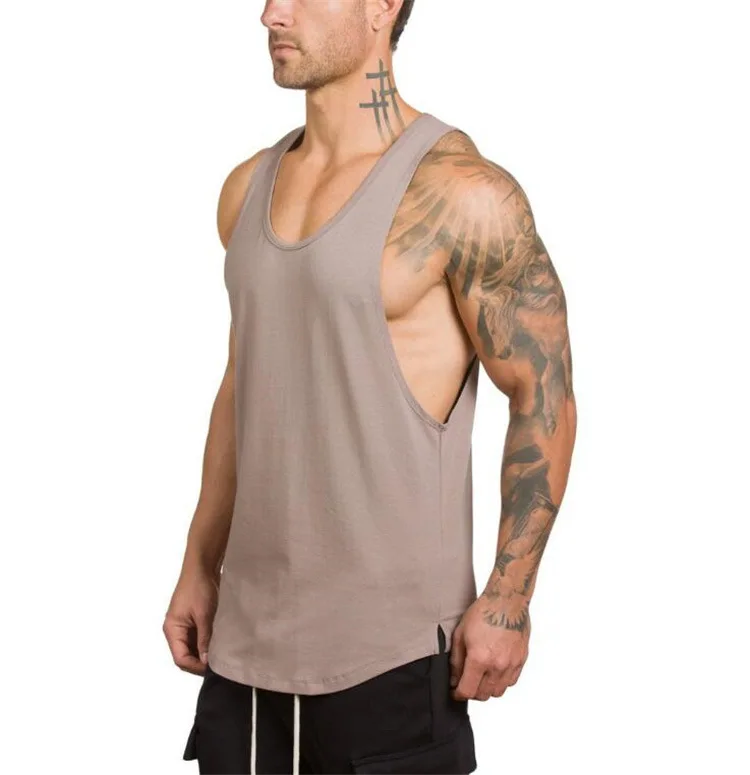 Wholesale Summer Soft Compression Fitness Sport Athletic Training Mens Tank Top