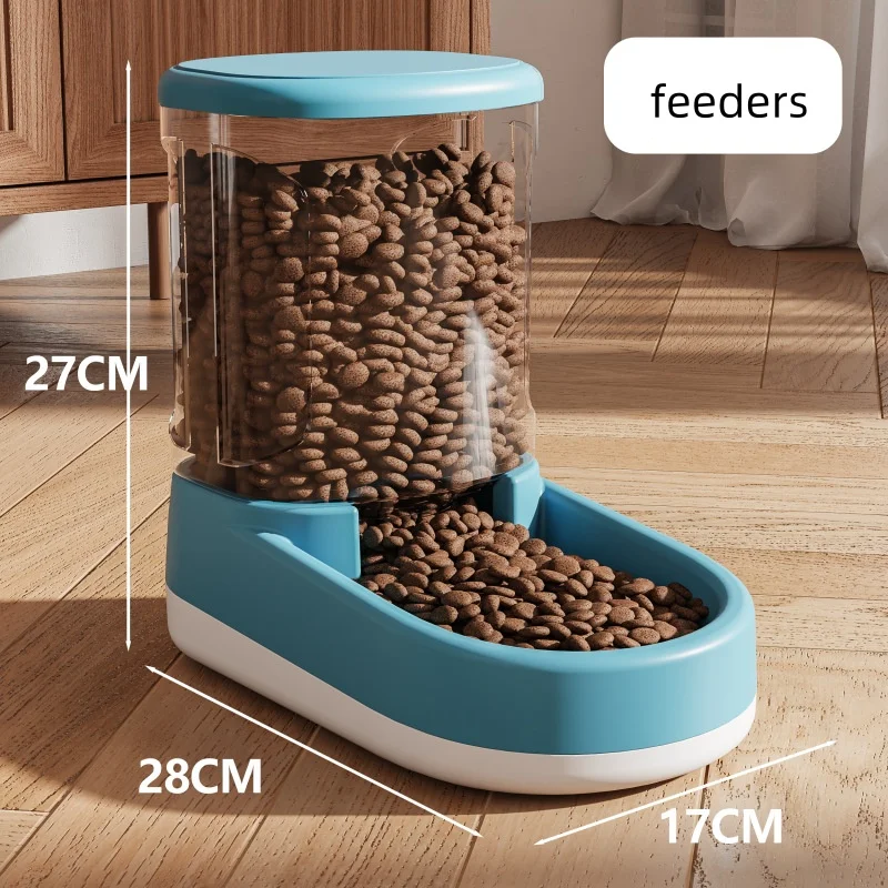 Hot Pet Supplies pet cat dog automatic feeder and water dispenser drinking fountain