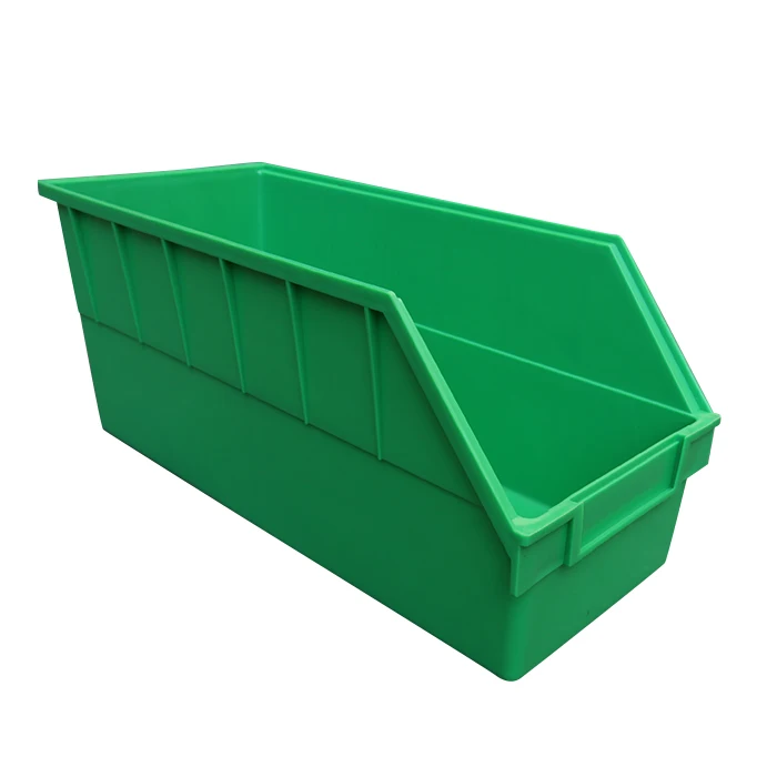 QS  Wholesale  plastic storage box parts storage bin plastic storage bin with divider for small goods