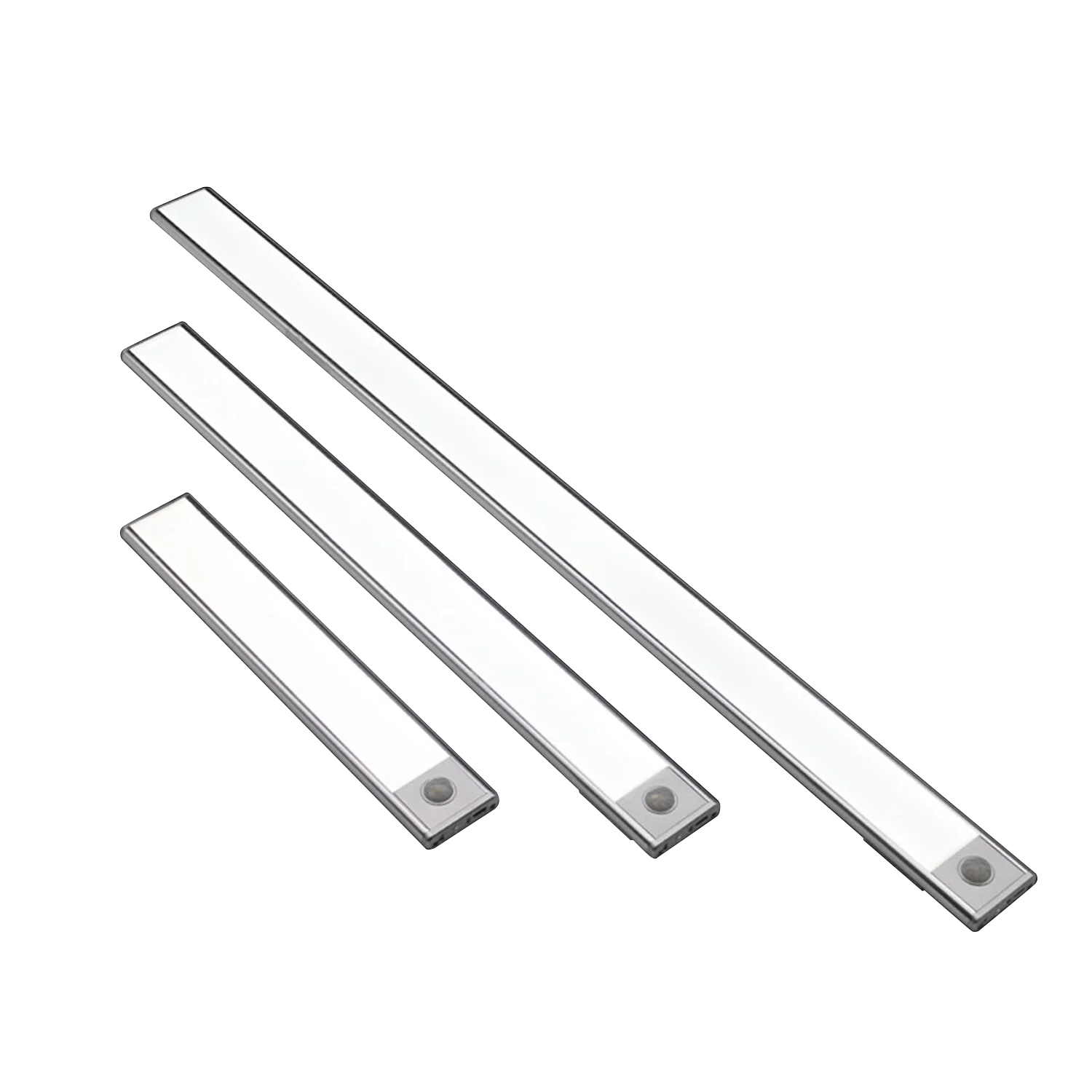 LED Closet Light USB Rechargeable Under Cabinet Light, Dimmable Wireless Stick-on Anywhere Motion Sensor Night Light Bar