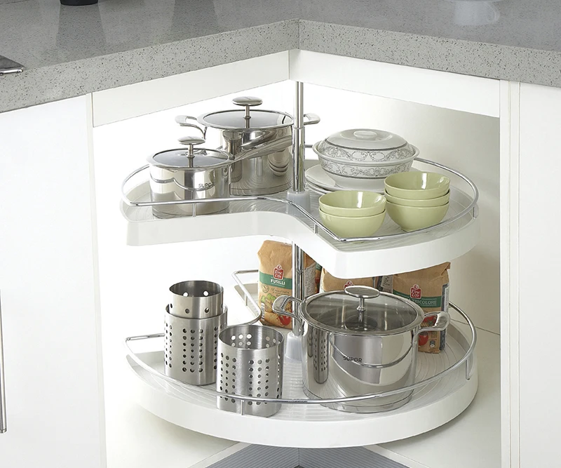 Kitchen Magic Angle 270 Degree Rotating Storage Basket
