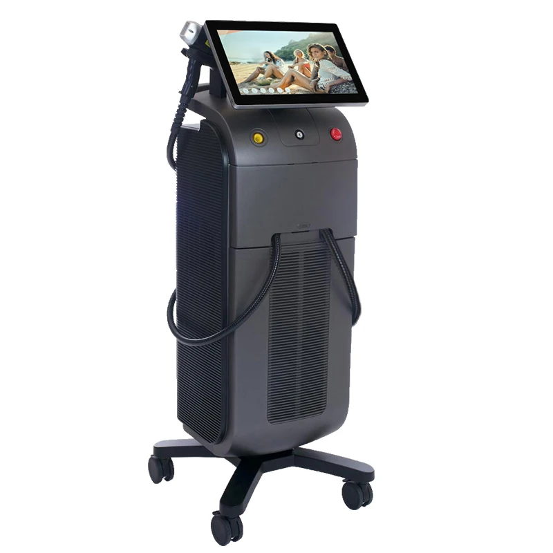 Permanent hair removal laser 4k screen 808nm diode laser hair removal Lifetime maintenance machine