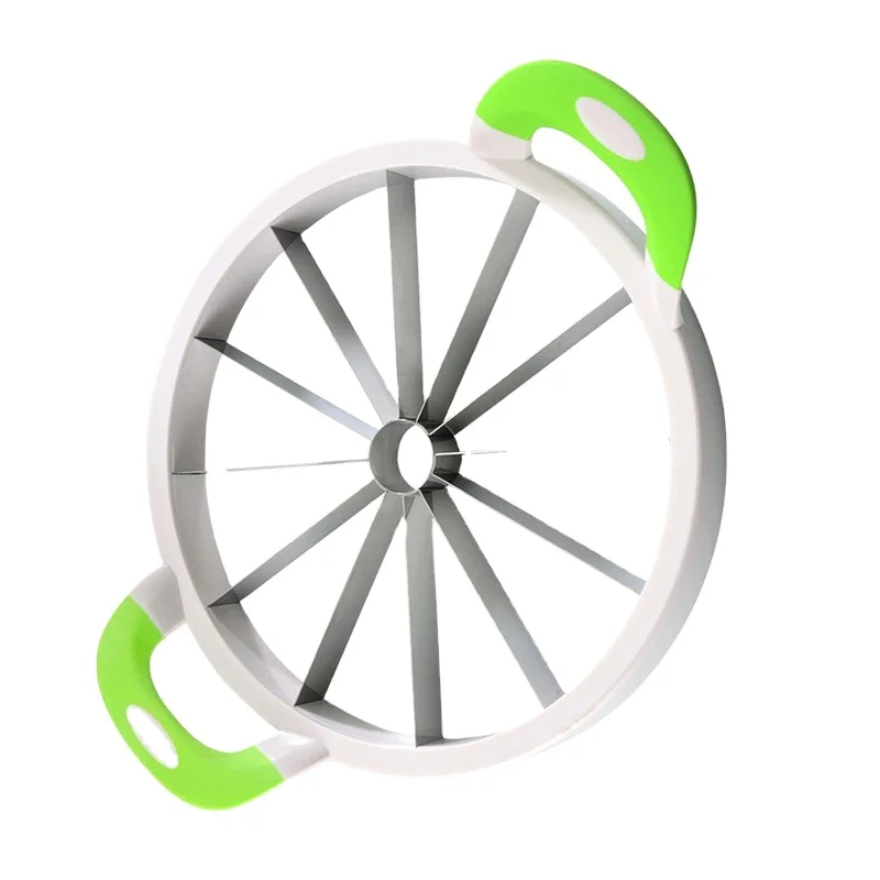 Hot Sale Stainless Steel 32cm Apple Cutter Fruit Divider Separator Plastic Handle Slicer