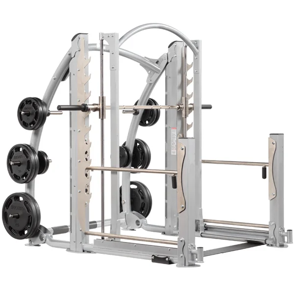 gym club Commercial Gym Equipment Multi-functional Squat Rack Trainer Dual Angle Smith offering 7-degree angle