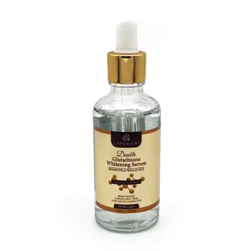 Whitening Lightening And Moisturizing Face Skin Care Serum Product With Glutathion And Collagen 50ML For Dark Skin Essenc