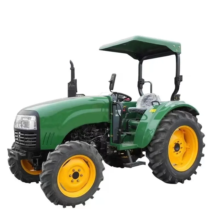 Agricultural Machinery John Deere 4X4 Wheel Tractors Diesel with Special Tires Used for Lawn/Garden 55HP