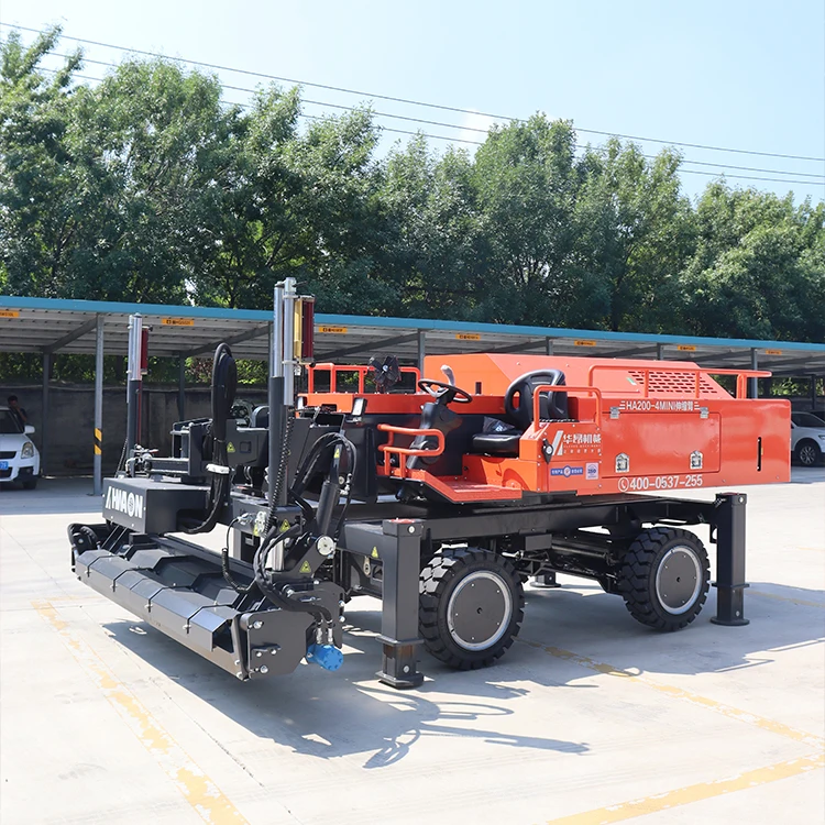 factory sale Fully hydraulic high-efficiency leveling Concrete vibrator Vibration Fully automatic concrete laser screed machine