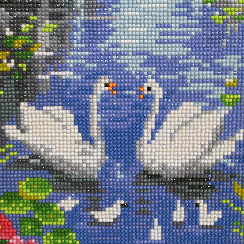 VANCY ARTS DIY 5D 46x56 см Алмазная вышивка картина Лебедь полная дрель Холст Искусство алмазная живопись для домашнего декора стен