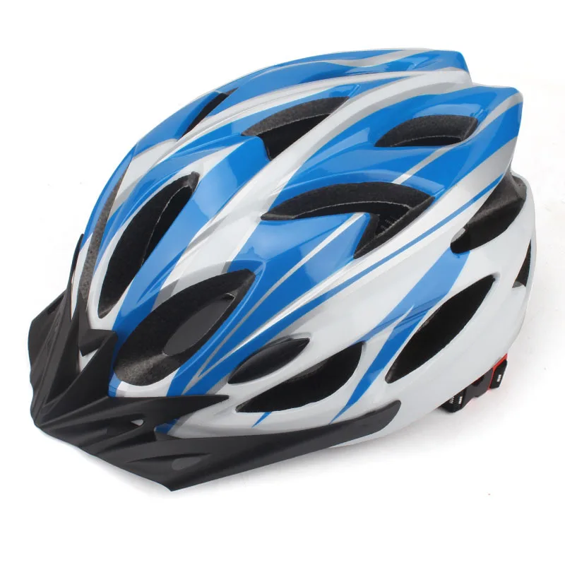 Factory Price Wholesale Outdoor Mountain Bike Hats Bicycle Riding Helmets In One Shape Multi Color Optional Safety Helmets