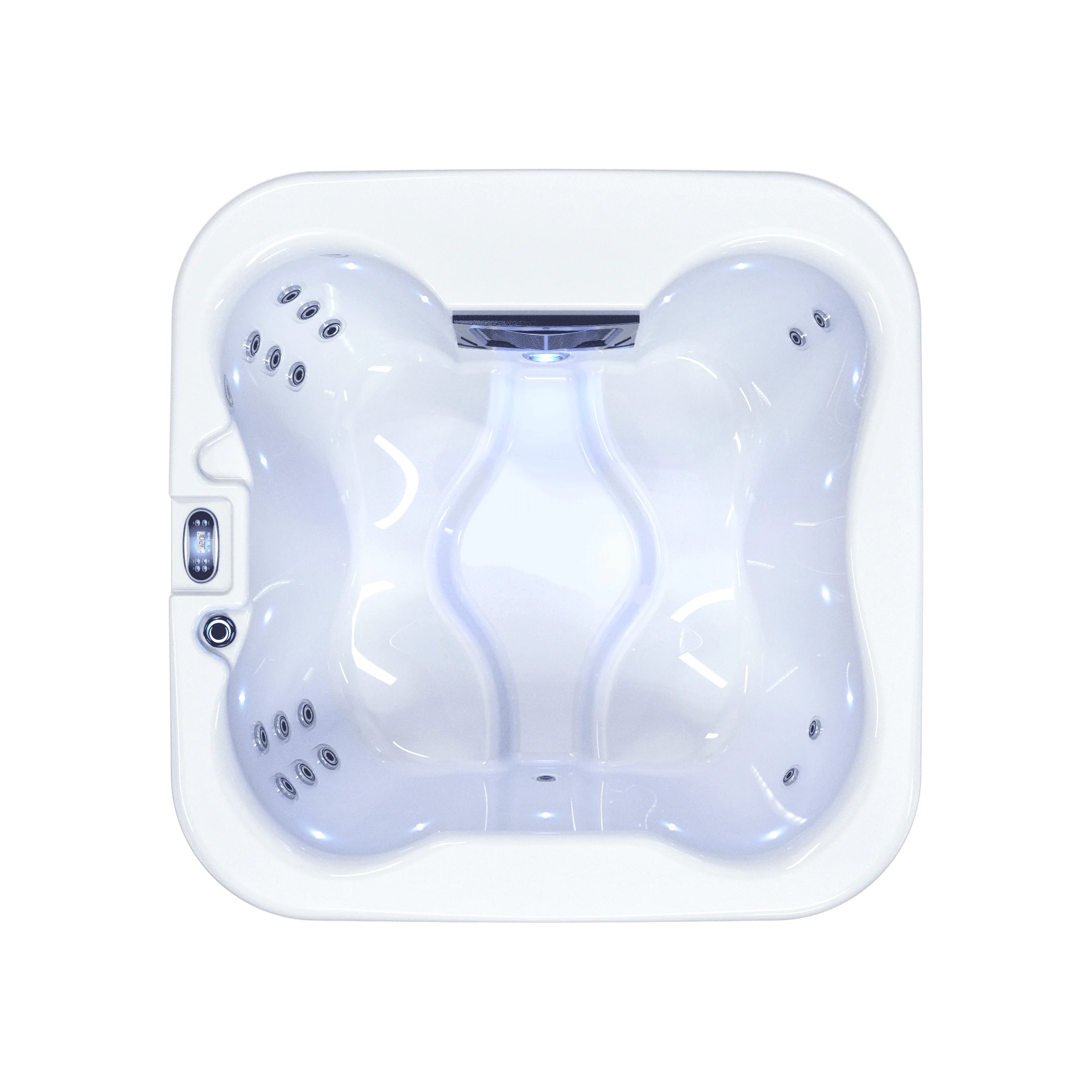 Plug & play hot tubs 4-person hot tub spa jakuzzy extrieur