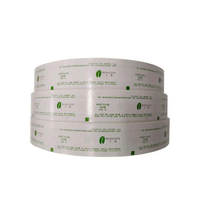 PE coated paper roll sugar paper sugar stick packing paper roll