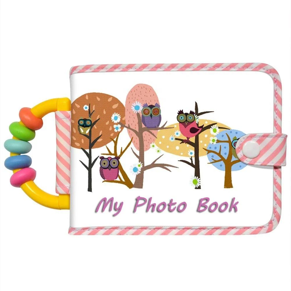 Toddler Soft Photo Cloth Book Soft Fabric Album Gift for New Parent