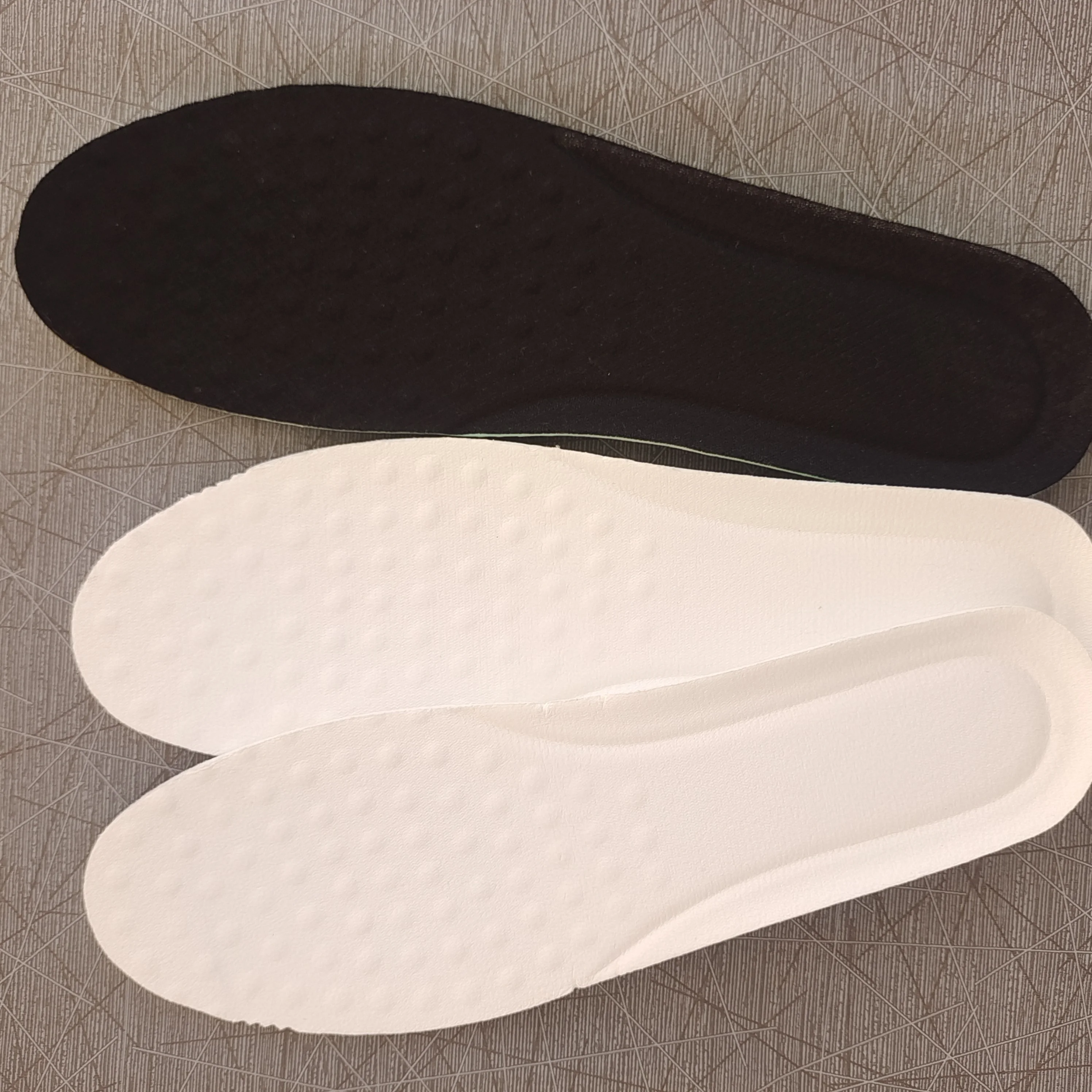 insole pad pu foamed oem factory insole  black white green  sport shoe pad
