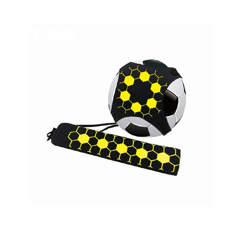 Adjustable soccer training belt football training with neoprene belt for children beginners adults suit for ball size 4/5