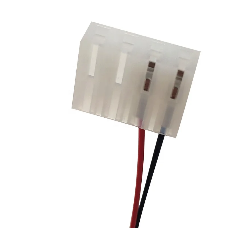 Manufacturer OEM molex connector 3 pin male 2510 to Connector 4 pin Wires Jumper Cable Assembly 15cm 2.54mm